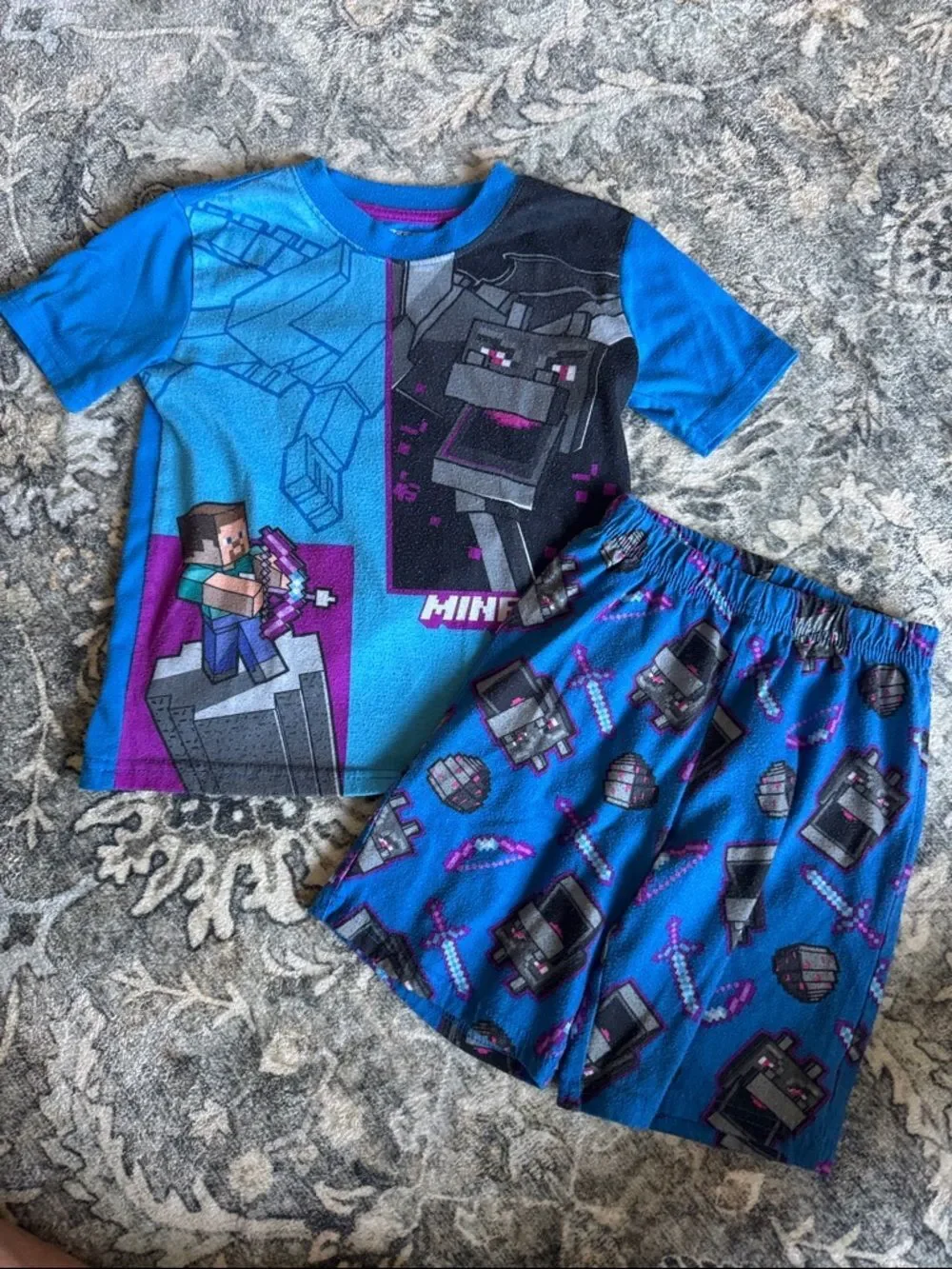 Bundle of 5 Toddler Boys PJ Sets